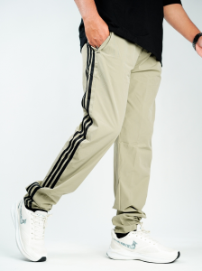 MR DEVILS Men’s Side-Striped Slim-Fit Track PantS