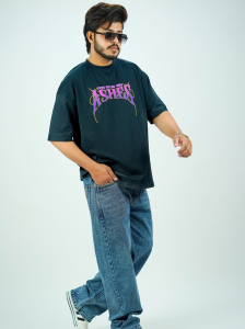 Rise From The Ashes Baggy Graphic T-Shirt – Oversized Streetwear for Men & Women (Black)