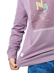 N5 Development Graphic Sweatshirt – Lavender Shade